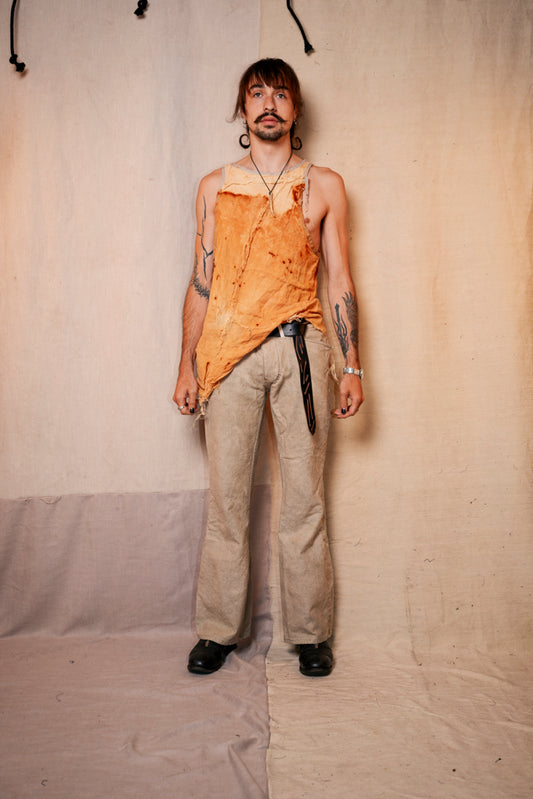 Gove | Woven Tank | Burnt