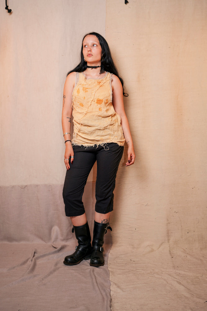 Gove | Woven Tank | Burnt