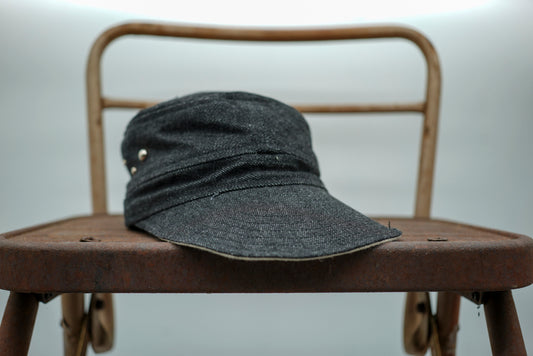 Alex | Hat | Black Denim